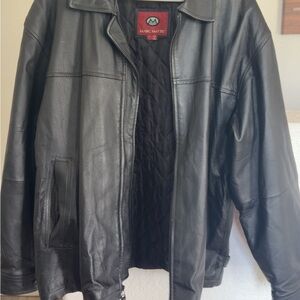 Black Leather Jacket for Men